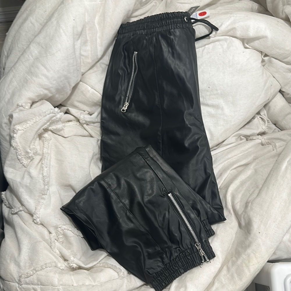 Black joggers